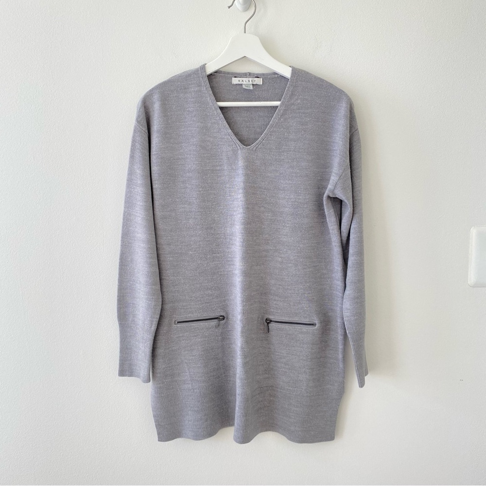 Ralsey Women’s V-neck Long Sleeve Tunic Sweater Top